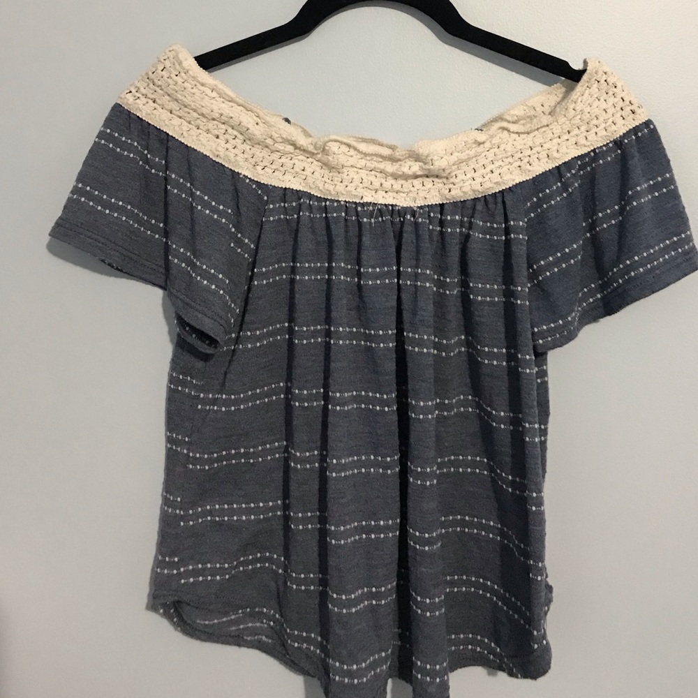 Charlotte Russe Off-the-Shoulders Top